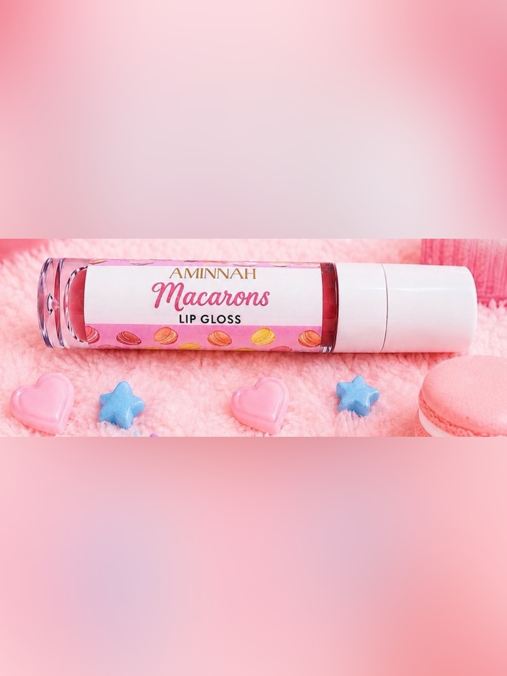 Macarons Pink Lip Gloss